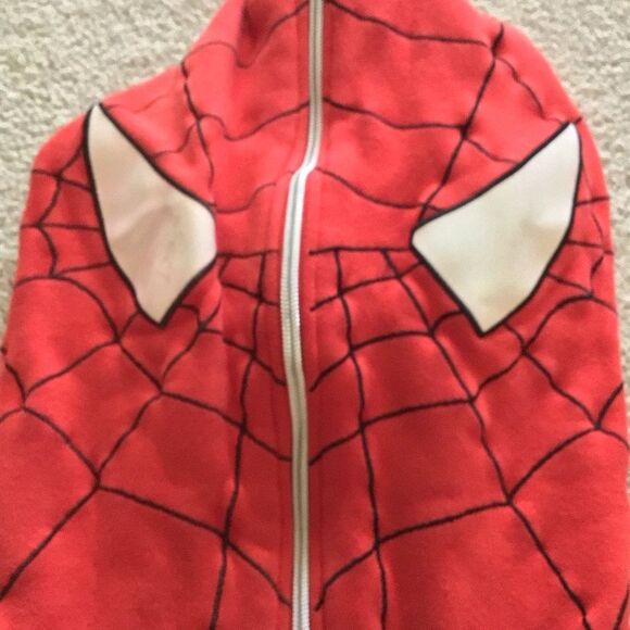 Vintage Retro Creating Limitless Heights Red Spider Man Graphic Hoodie - Picture 6 of 7